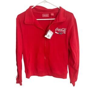 Coca Cola Zip up Jacket Size Small